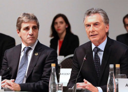 Mauricio Macri y Luis Caputo